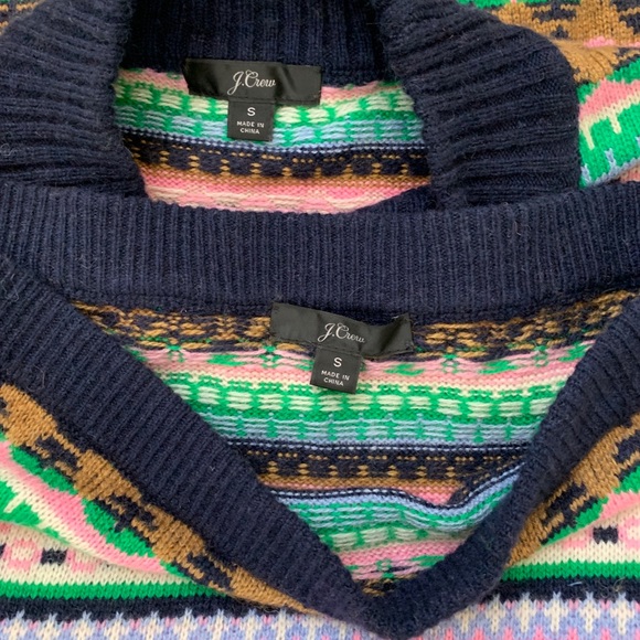 J. Crew Fair Isle Sweater Tube skirt & Sweater Top Set - Picture 15 of 16